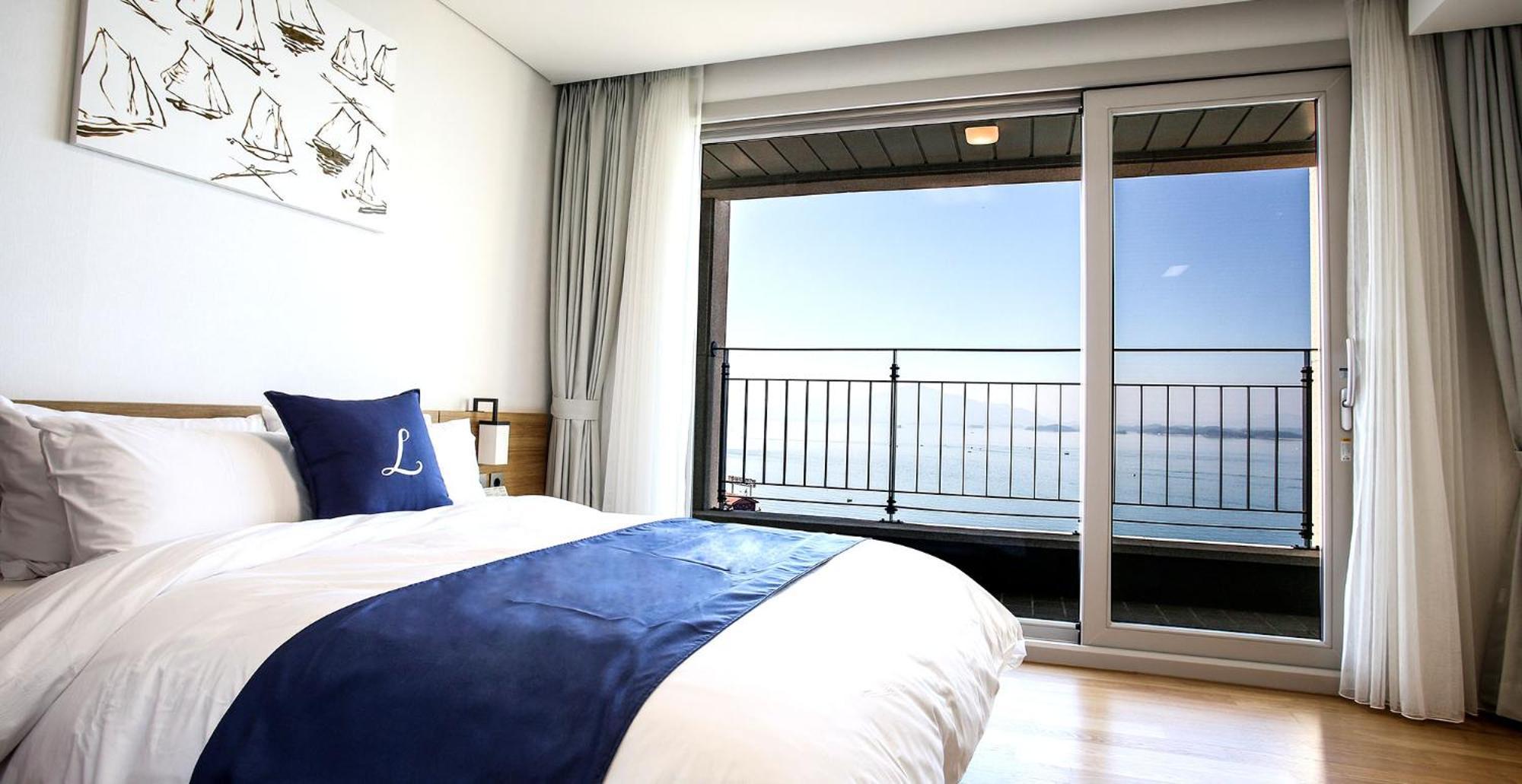 Lapis Hotel Namhae Exteriör bild