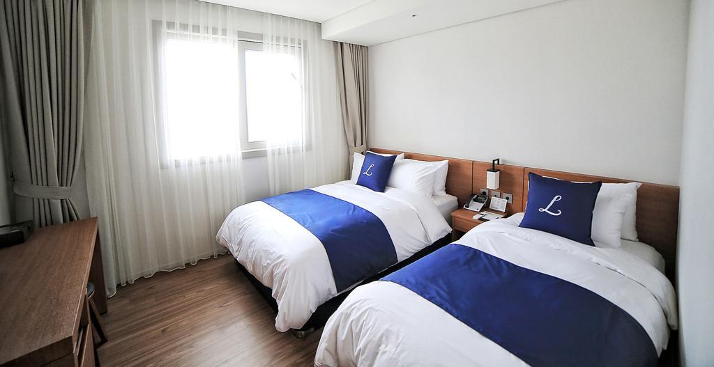 Lapis Hotel Namhae Exteriör bild